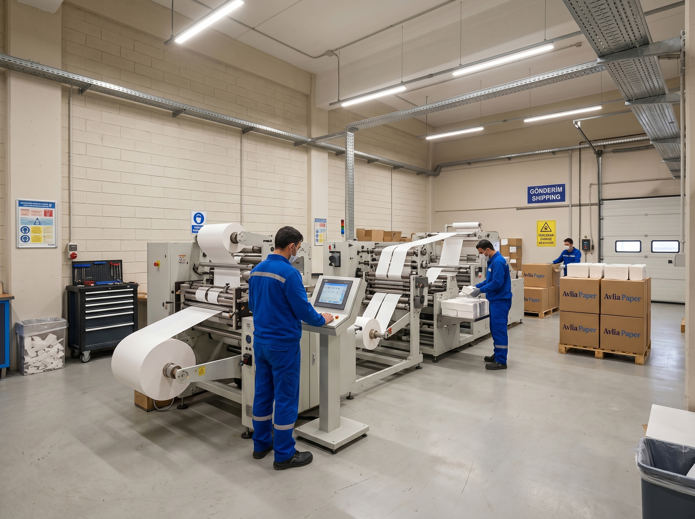 Avlia Paper production facility