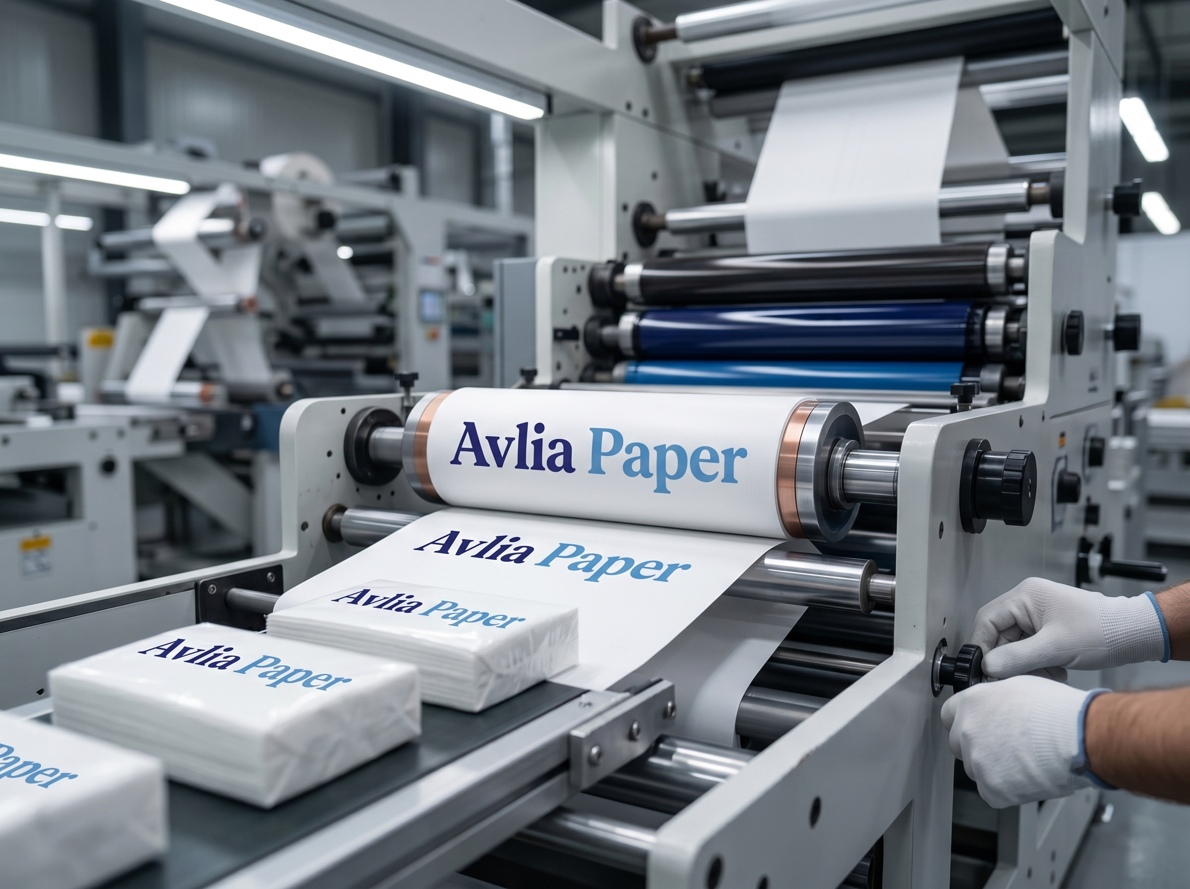 Private label napkin printing